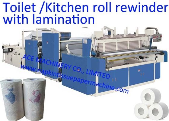 4 Ply 2800mm Toilet Roll Manufacturing Machine